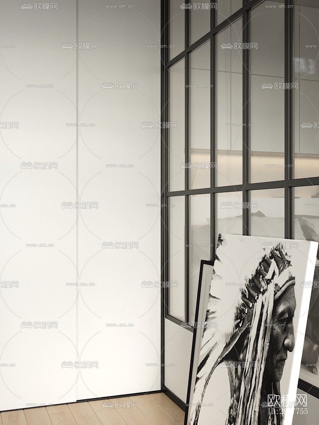 北欧公寓效果图下载（渲染图15）