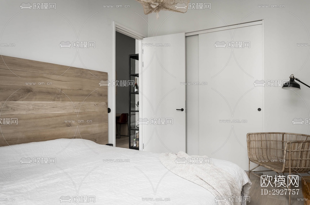 北欧公寓效果图下载（渲染图2）