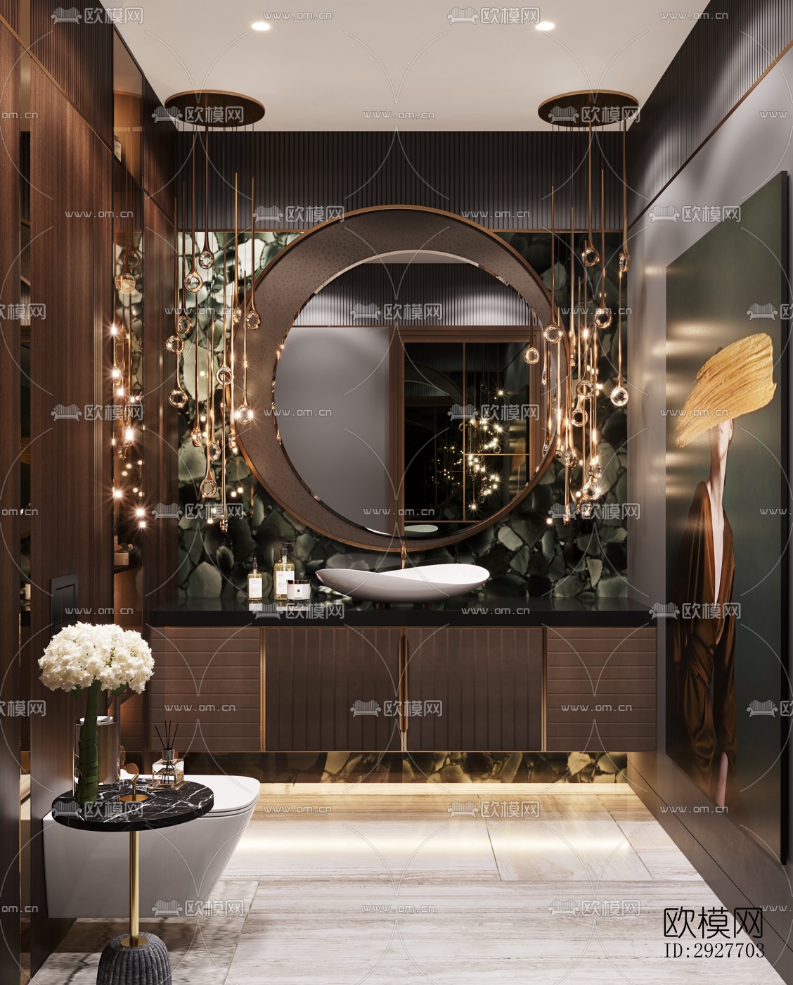 现代别墅效果图下载（渲染图7）