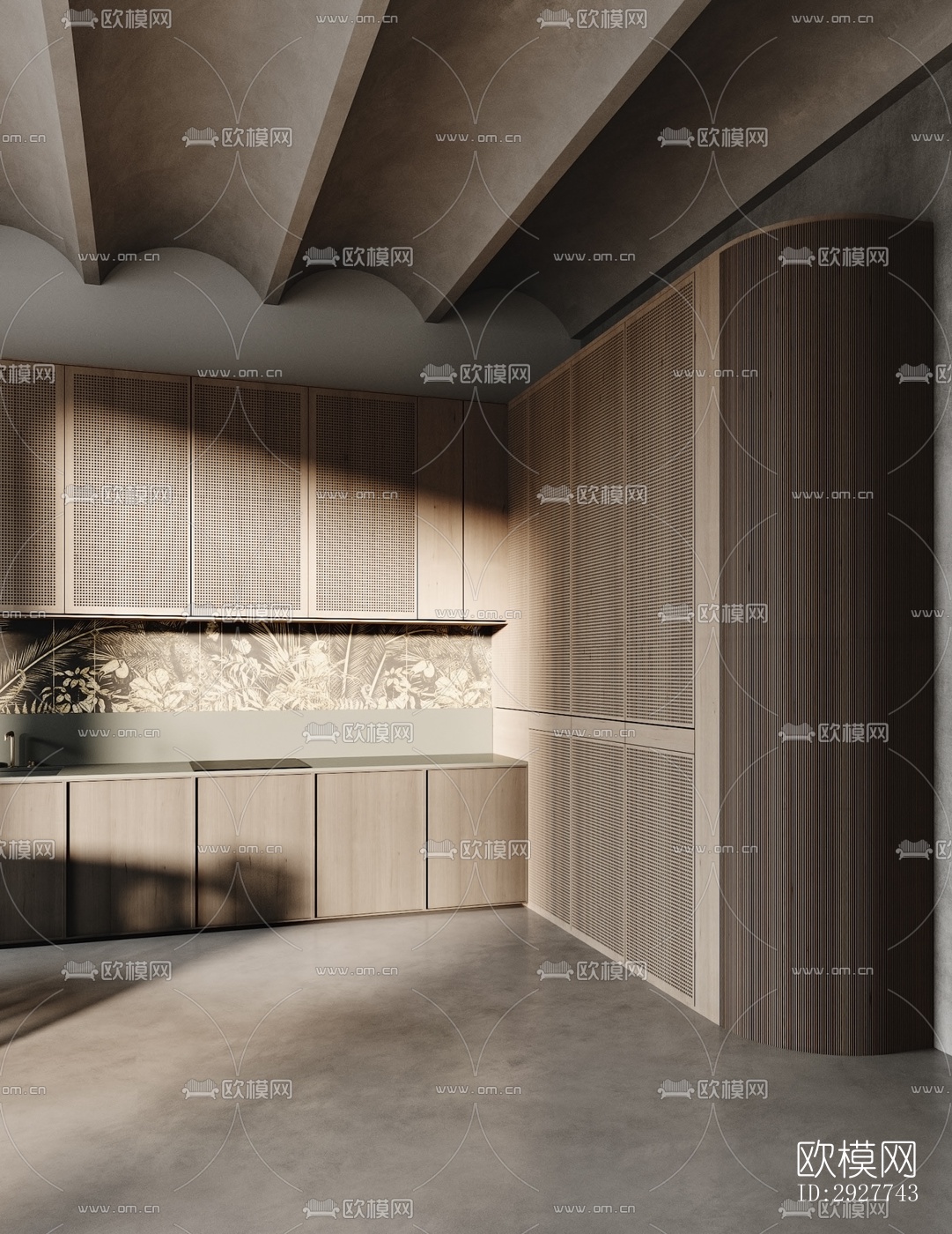 侘寂公寓效果图下载（渲染图4）