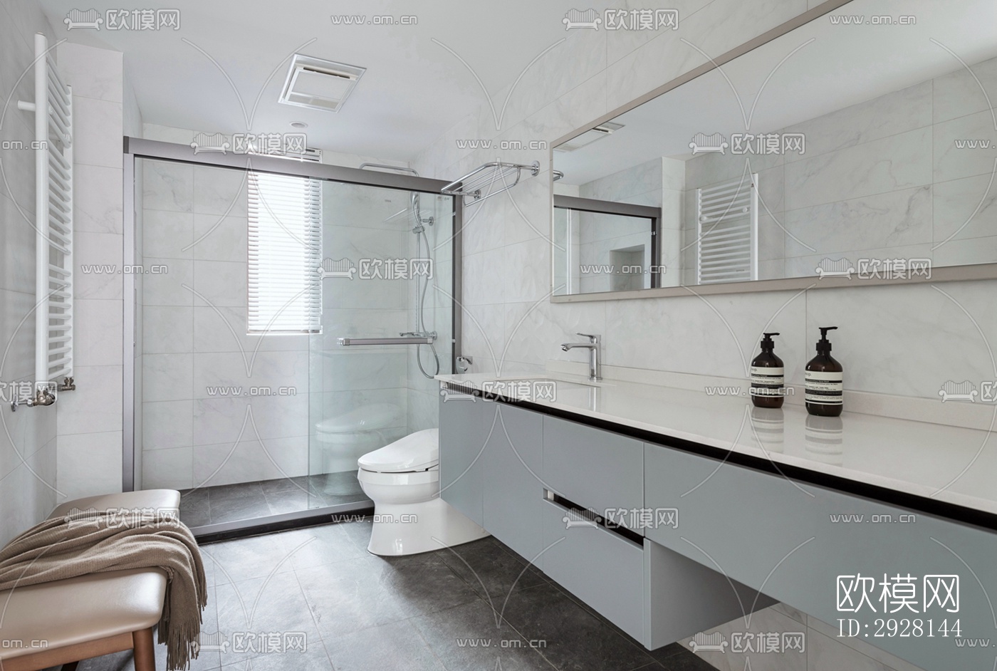 北欧平层效果图下载（渲染图11）