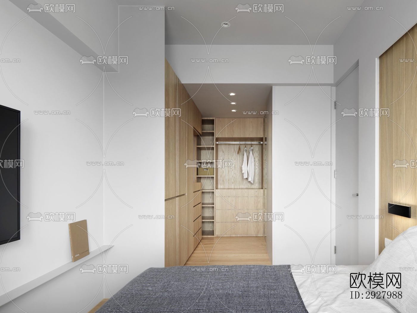 现代公寓效果图下载（渲染图9）