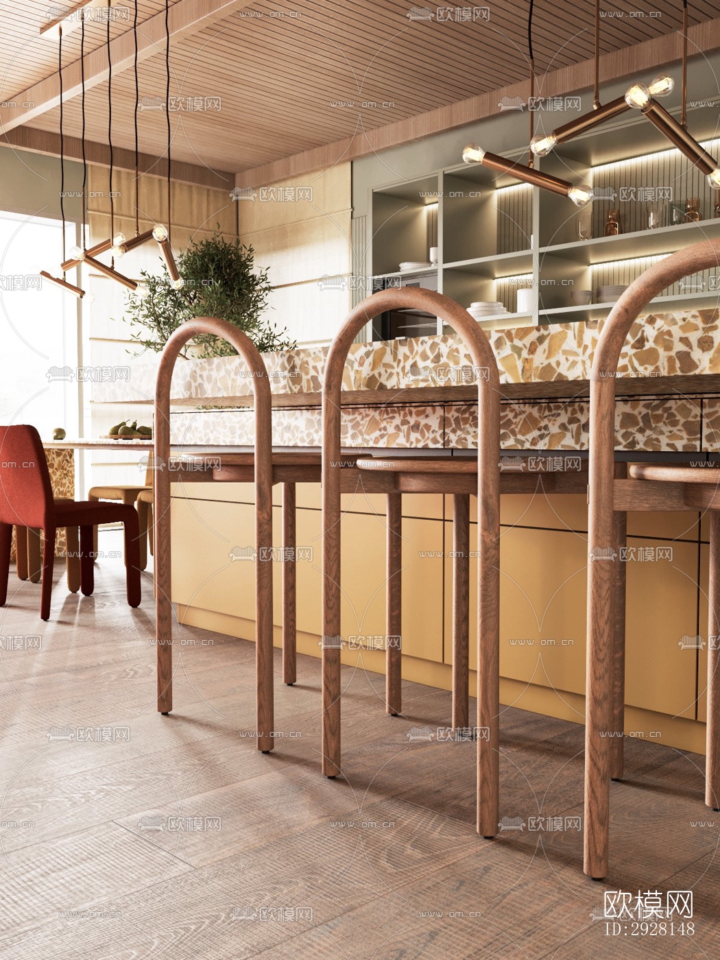 北欧平层效果图下载（渲染图16）