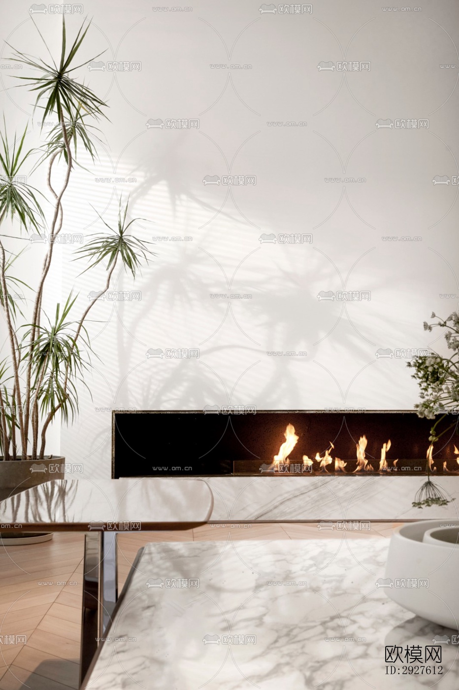 现代复式效果图下载（渲染图1）