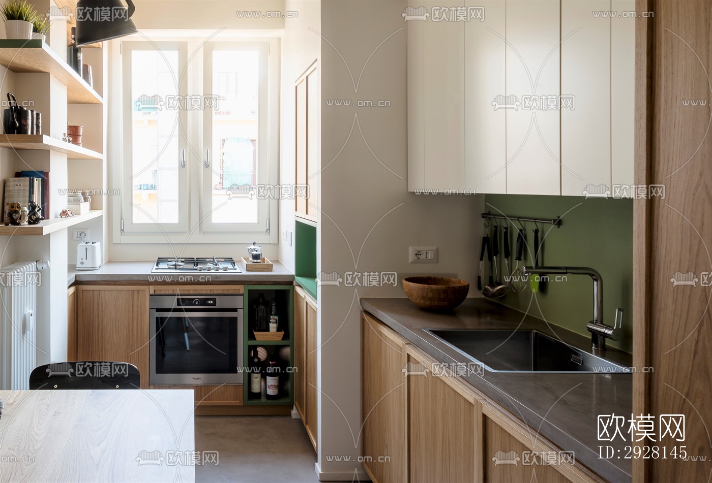 北欧平层效果图下载（渲染图7）