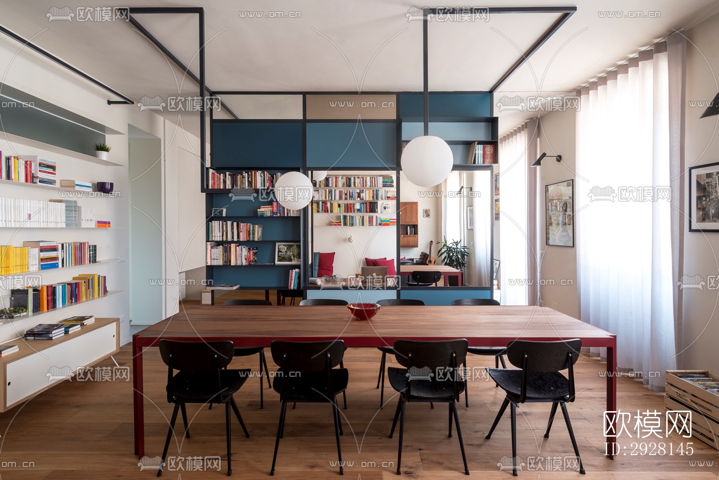 北欧平层效果图下载（渲染图16）