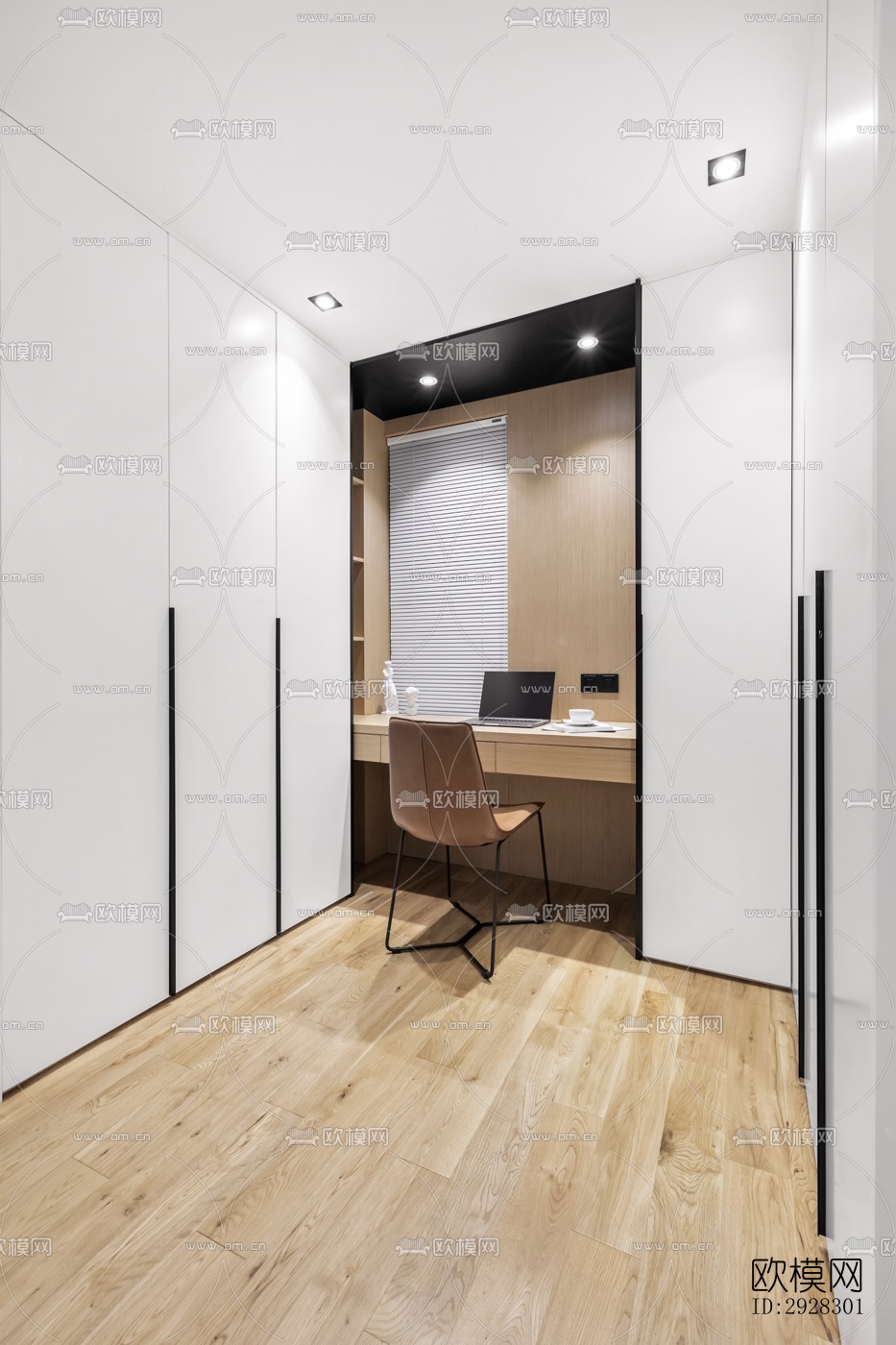 现代平层效果图下载（渲染图6）