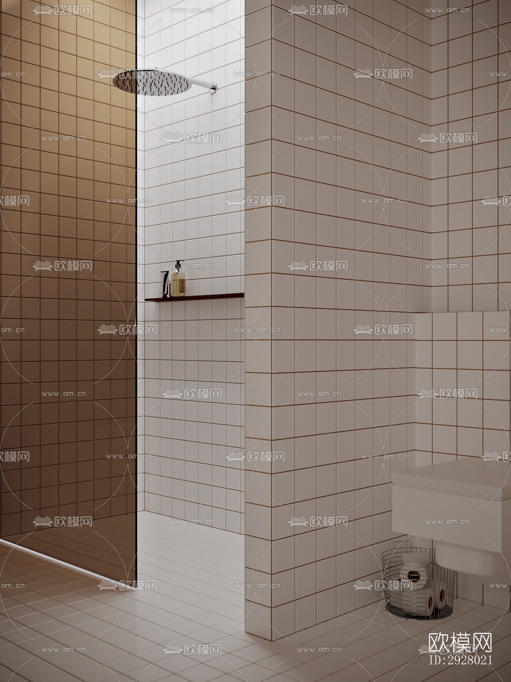 现代公寓效果图下载（渲染图4）