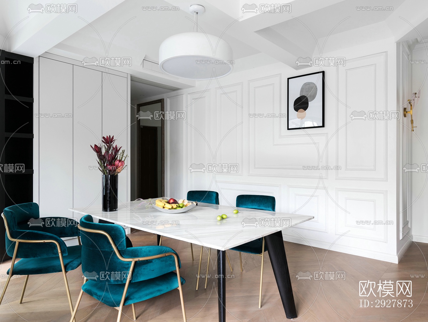 北欧公寓效果图下载（渲染图18）