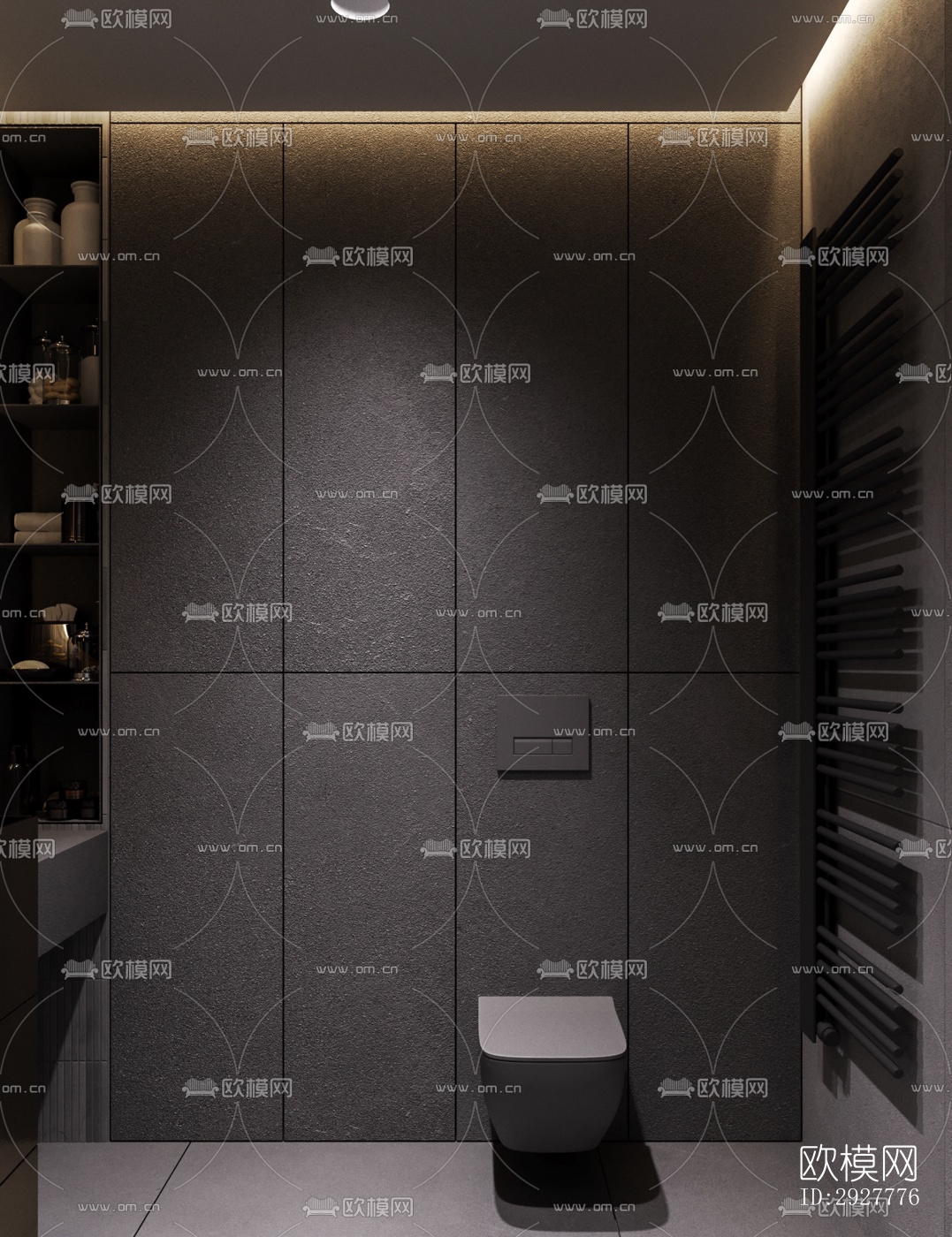 北欧公寓效果图下载（渲染图12）