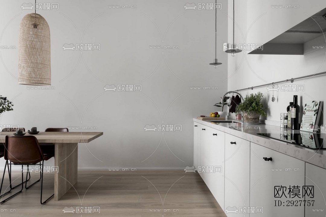 北欧公寓效果图下载（渲染图11）