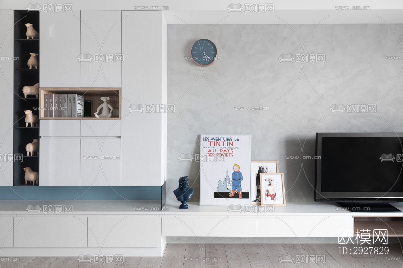 北欧公寓效果图下载（渲染图14）