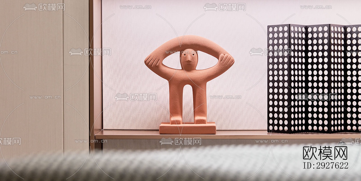 现代复式效果图下载（渲染图9）