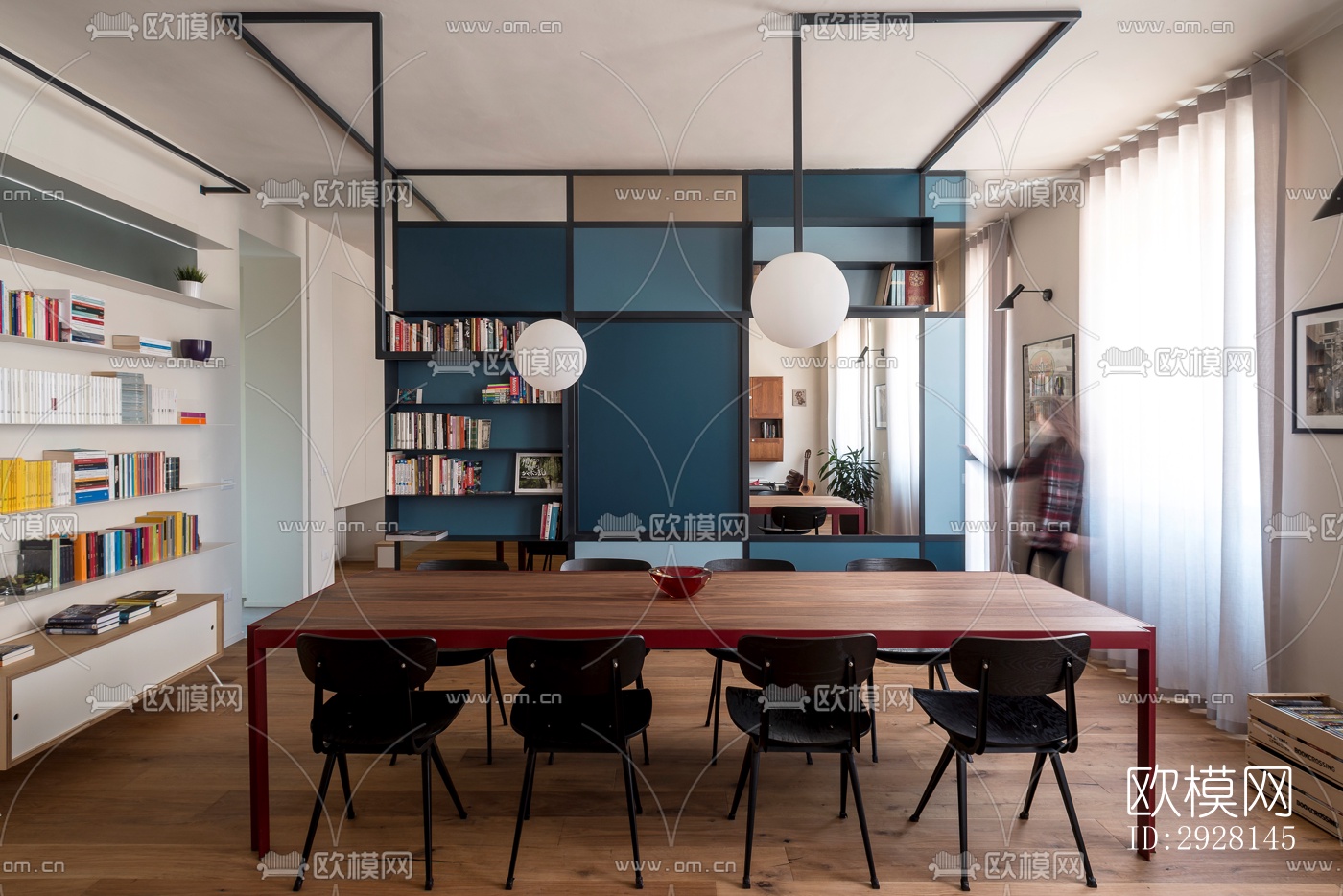 北欧平层效果图下载（渲染图15）