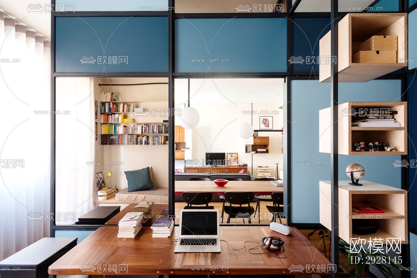 北欧平层效果图下载（渲染图17）