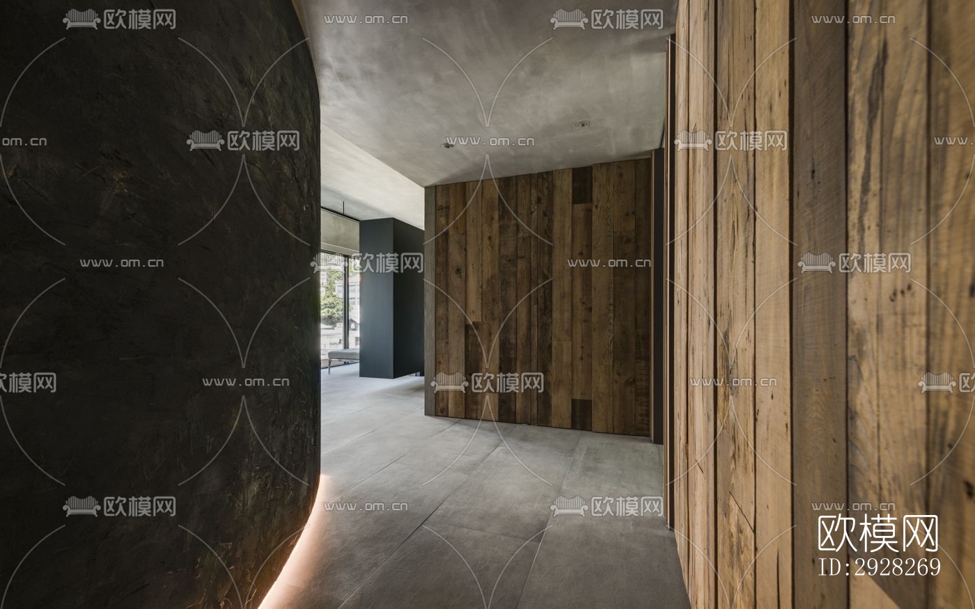 日式平层效果图下载（渲染图14）