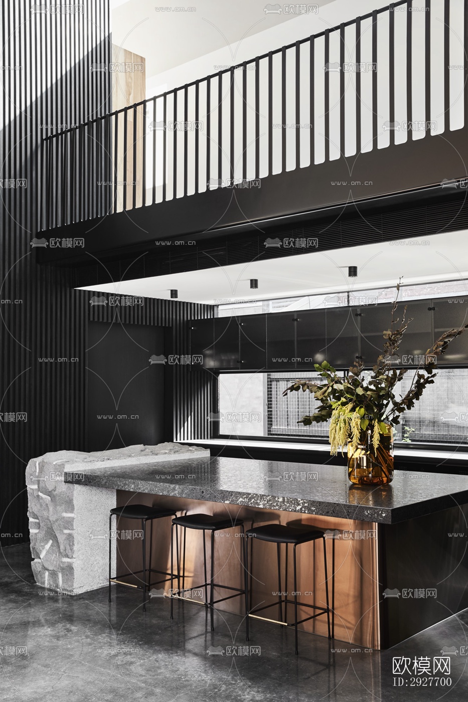 现代别墅效果图下载（渲染图19）