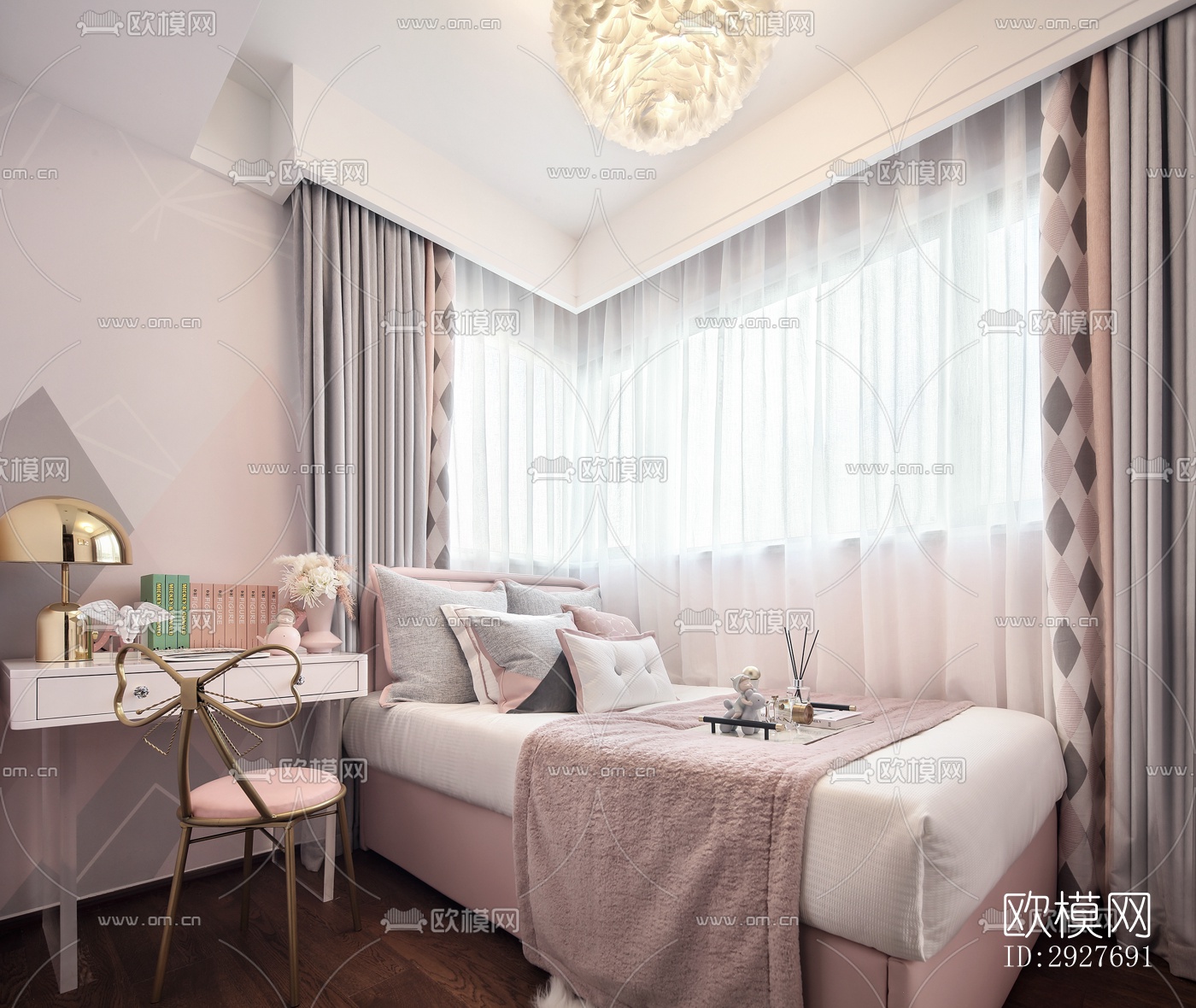 现代别墅效果图下载（渲染图7）