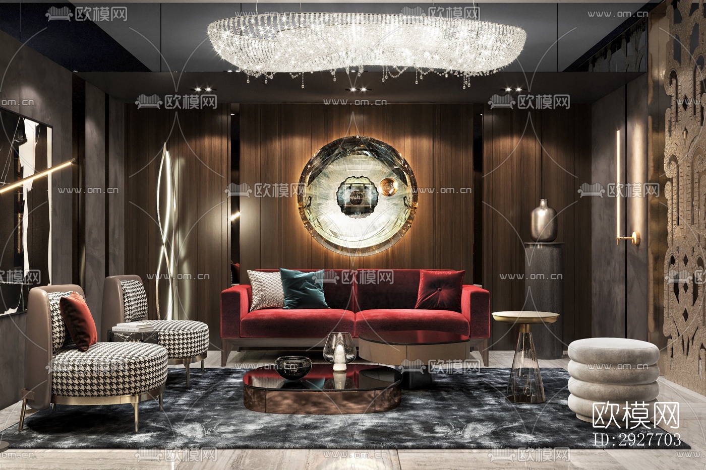 现代别墅效果图下载（渲染图5）