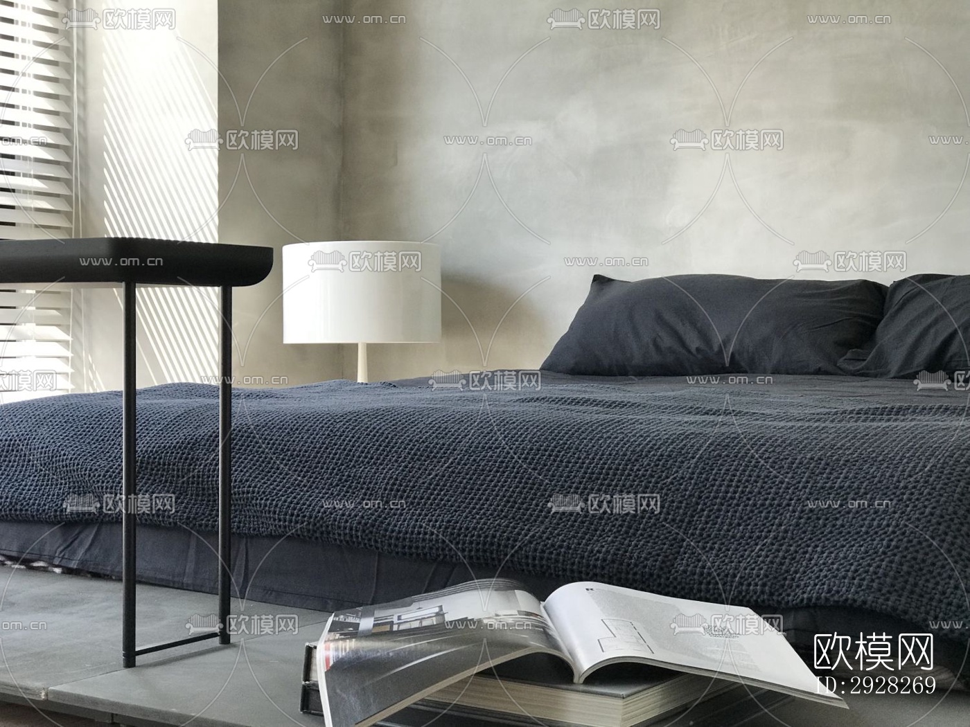 日式平层效果图下载（渲染图8）