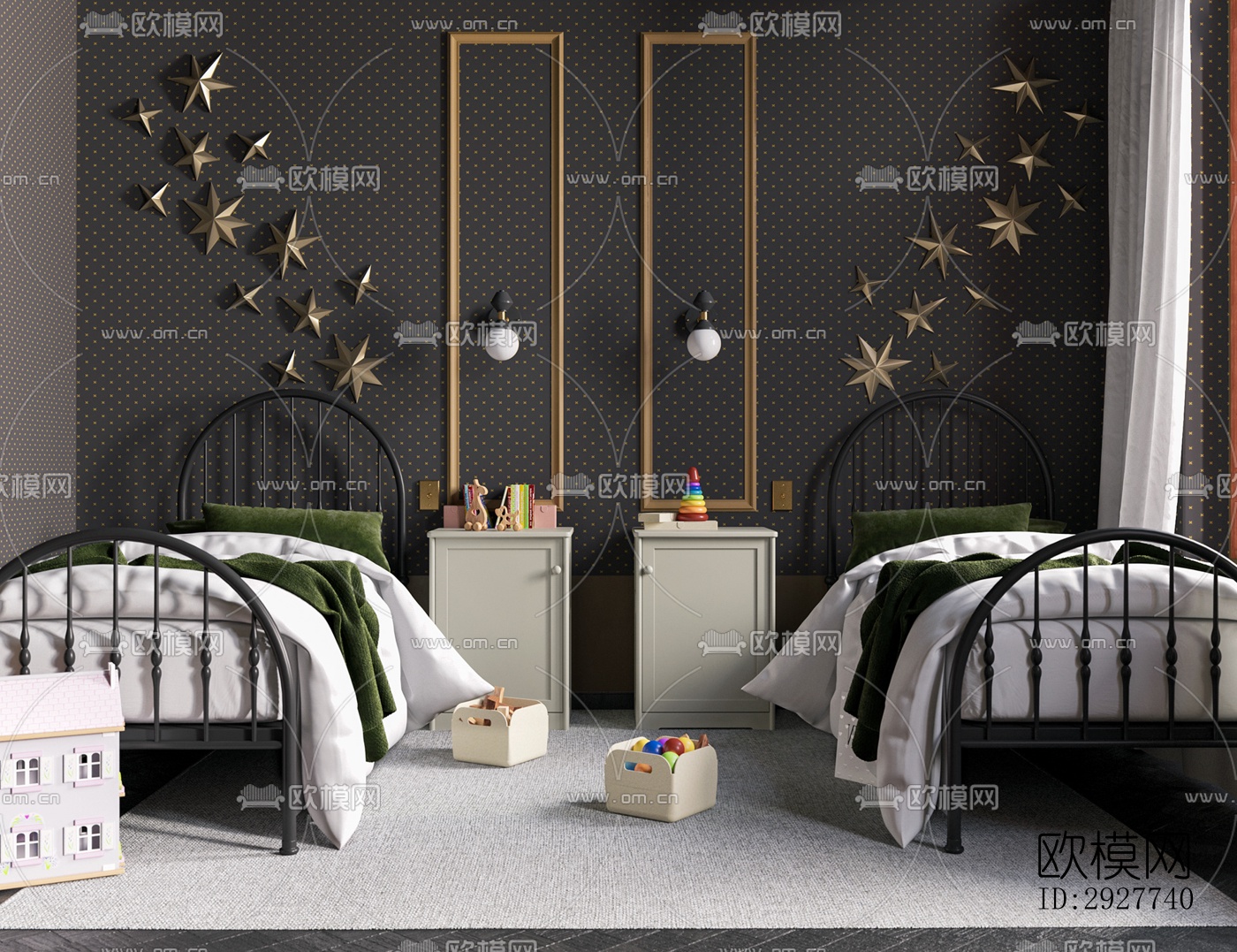 东南亚公寓效果图下载（渲染图9）