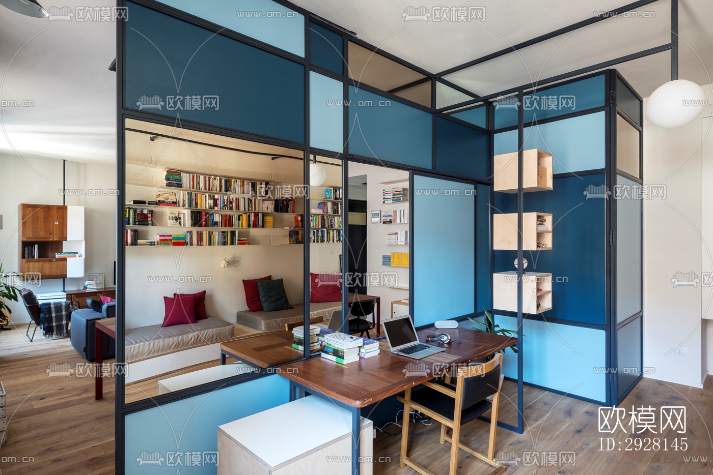 北欧平层效果图下载（渲染图3）