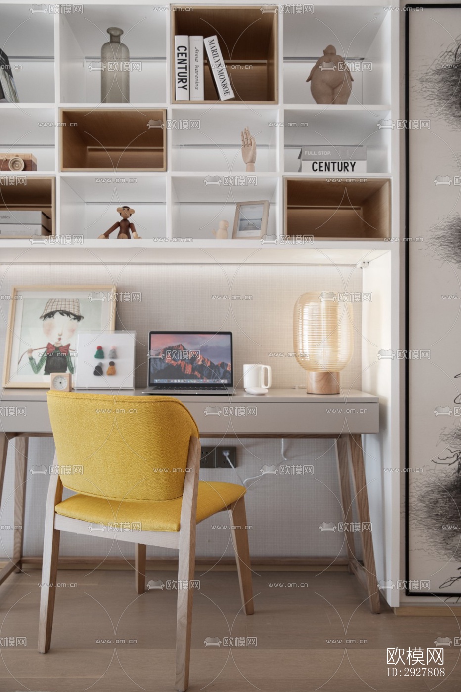 北欧公寓效果图下载（渲染图10）