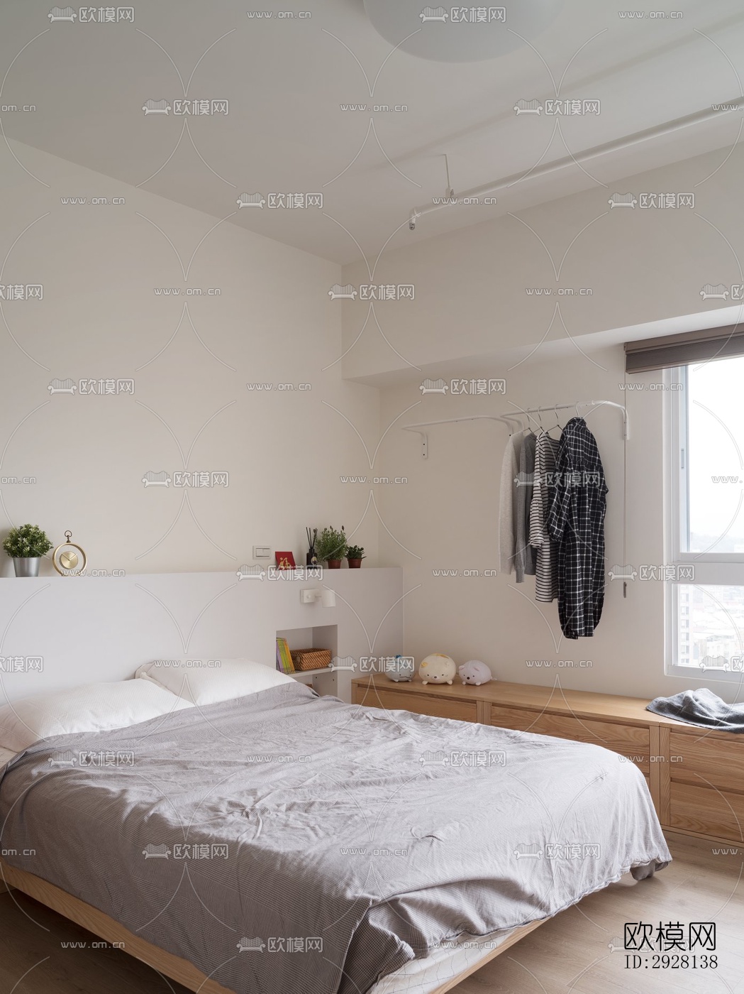 北欧平层效果图下载（渲染图13）