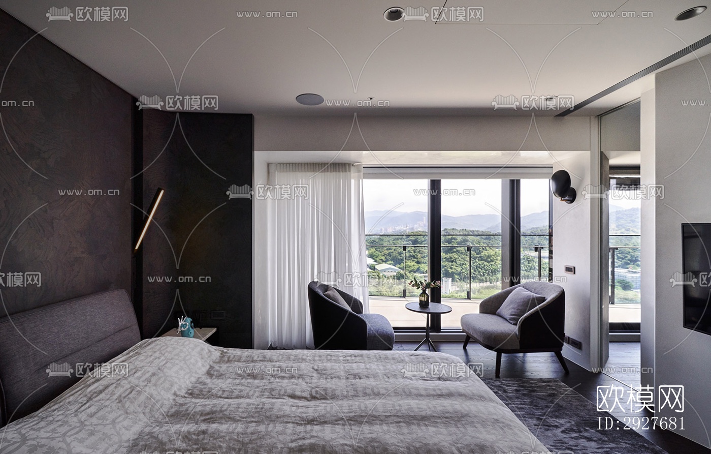 现代别墅效果图下载（渲染图5）