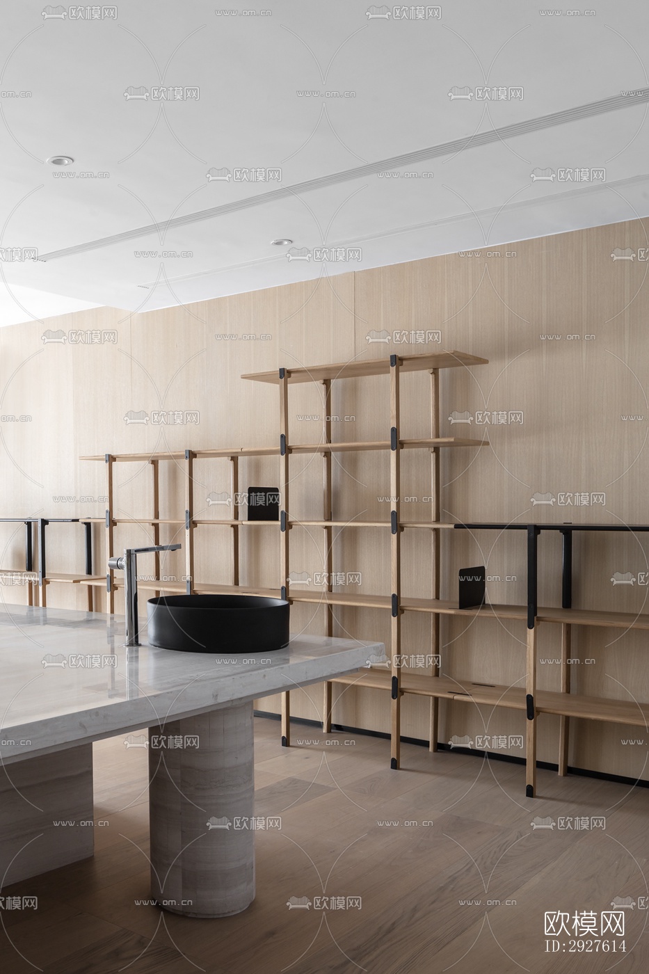 现代复式效果图下载（渲染图4）