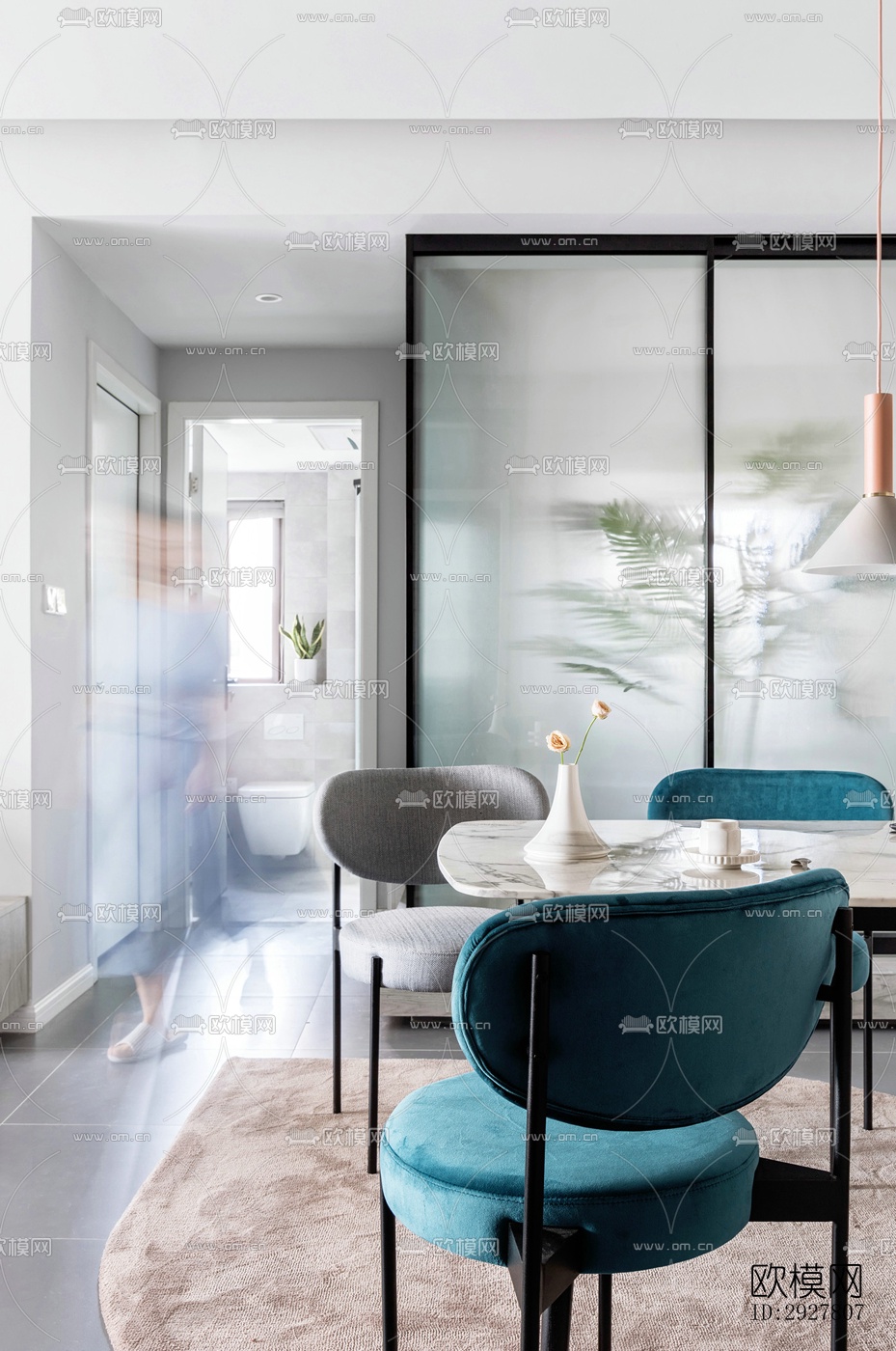 北欧公寓效果图下载（渲染图13）