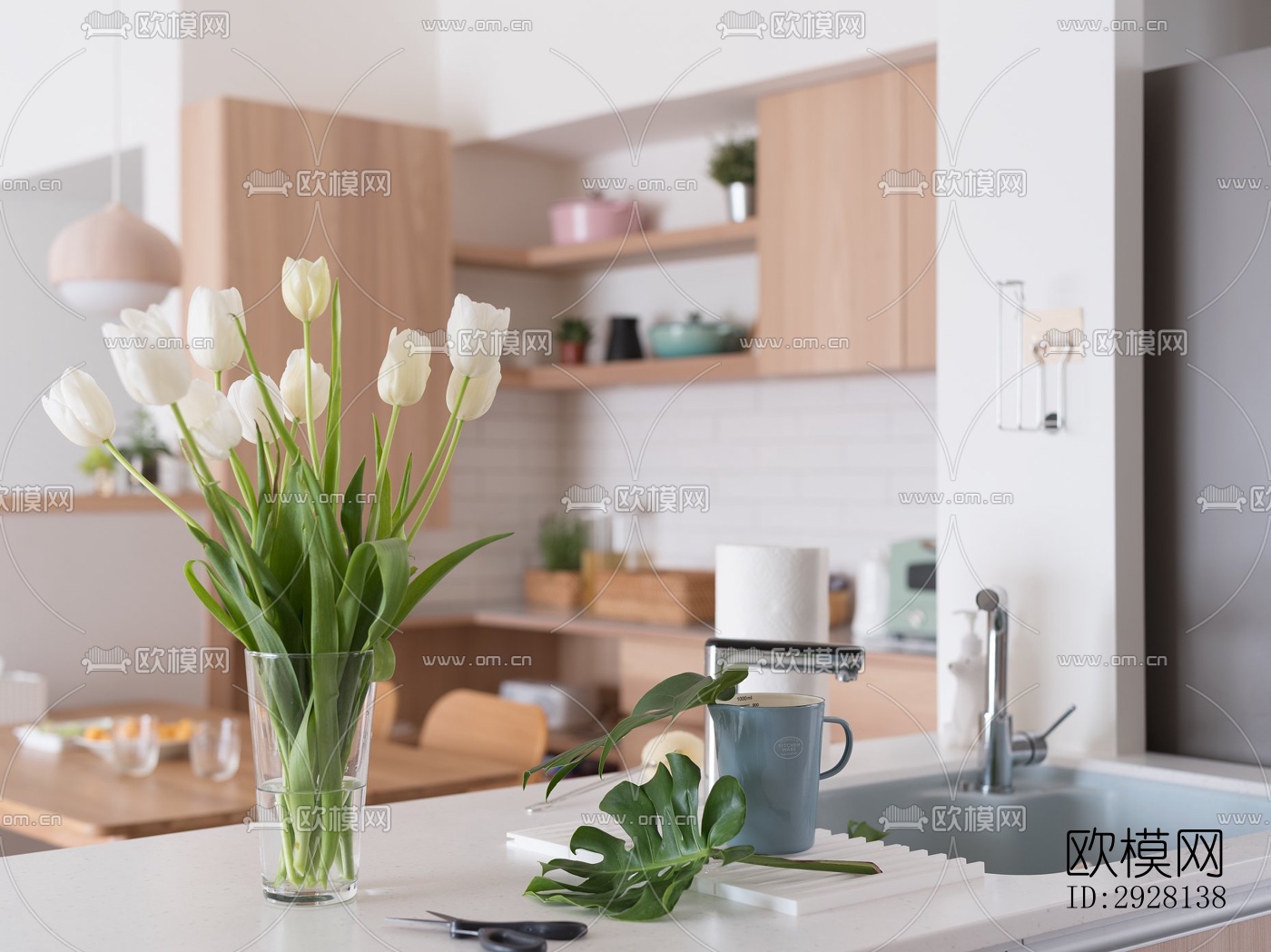 北欧平层效果图下载（渲染图10）