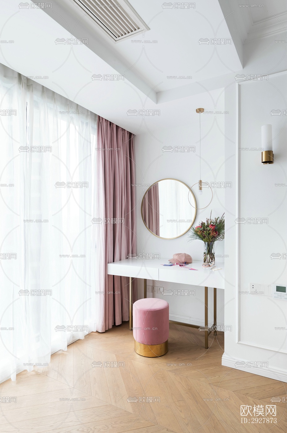 北欧公寓效果图下载（渲染图10）