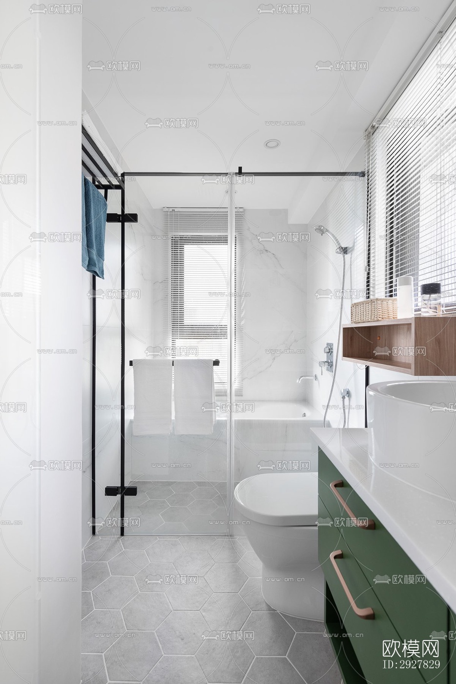 北欧公寓效果图下载（渲染图6）