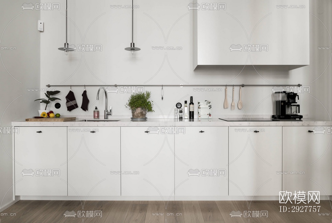 北欧公寓效果图下载（渲染图8）