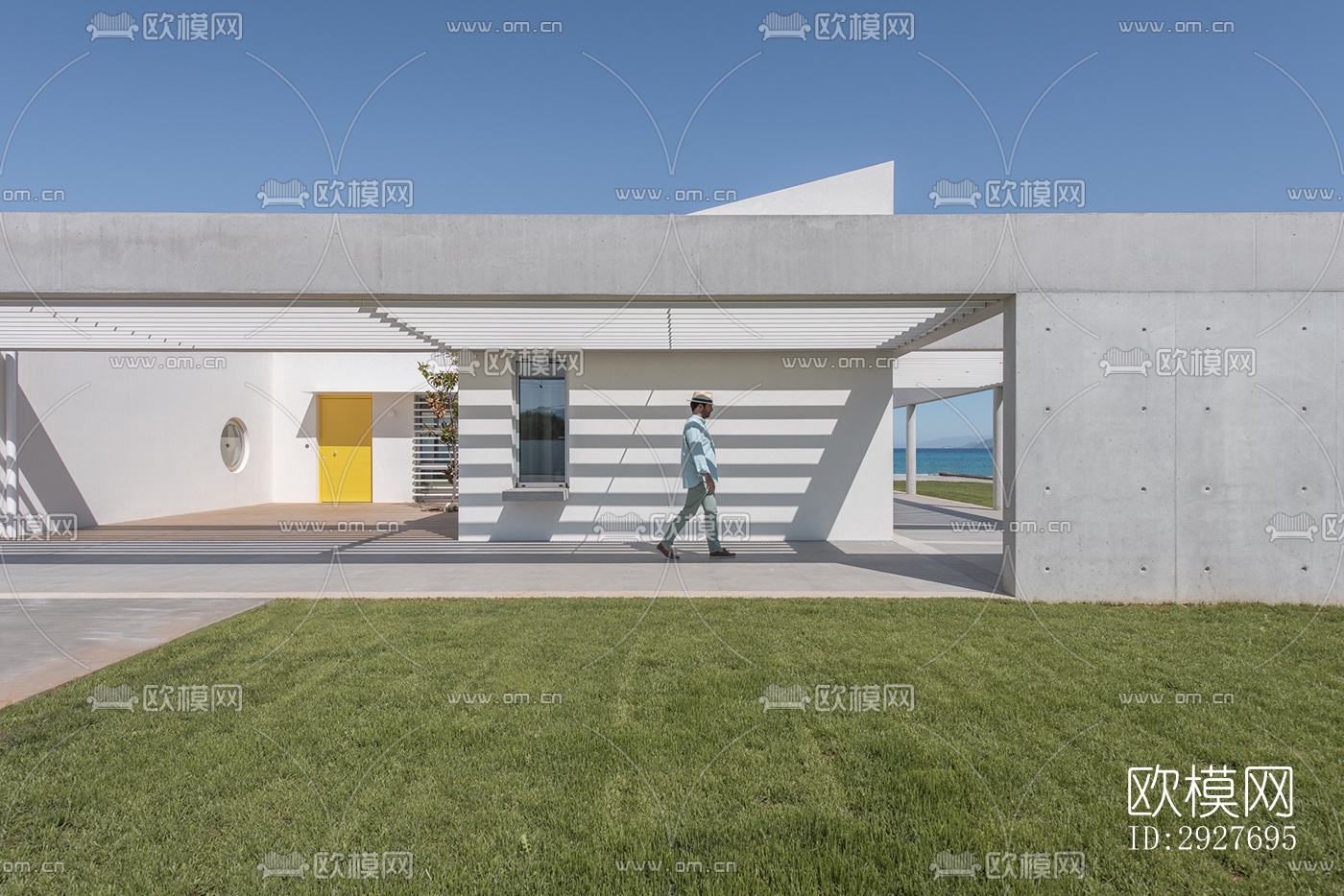 现代别墅效果图下载（渲染图16）