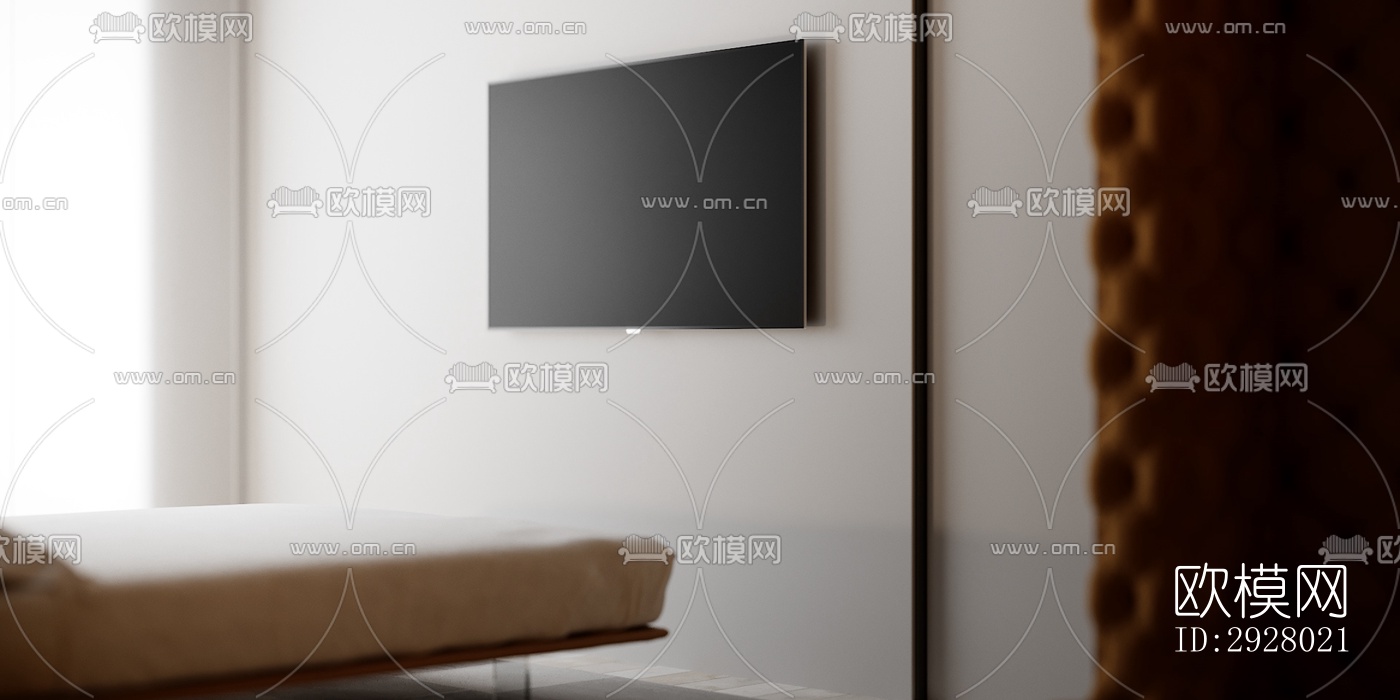 现代公寓效果图下载（渲染图15）