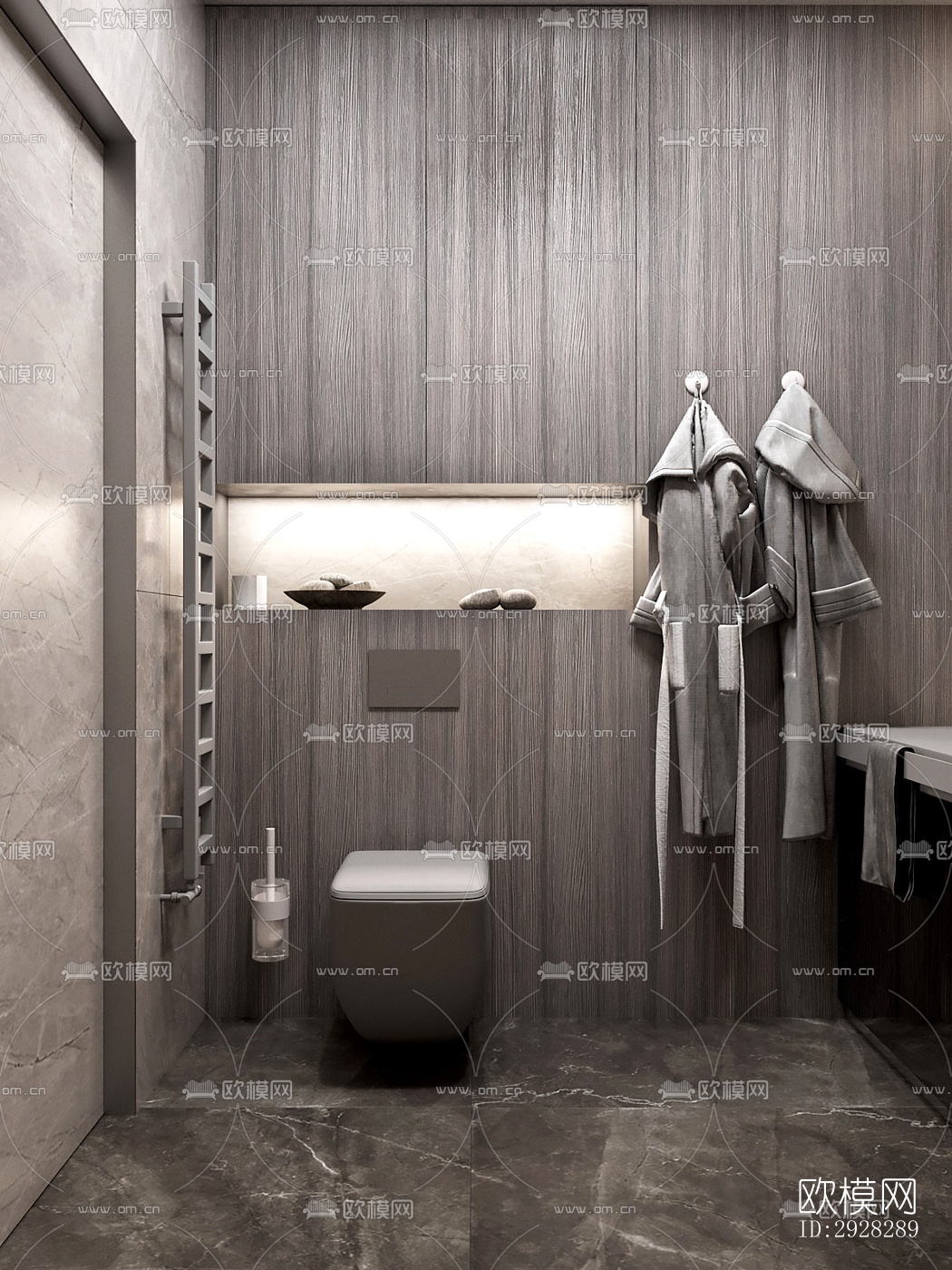 现代平层效果图下载（渲染图5）