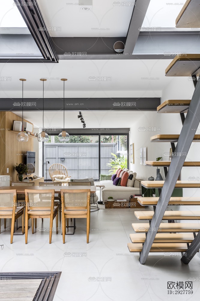 北欧公寓效果图下载（渲染图15）