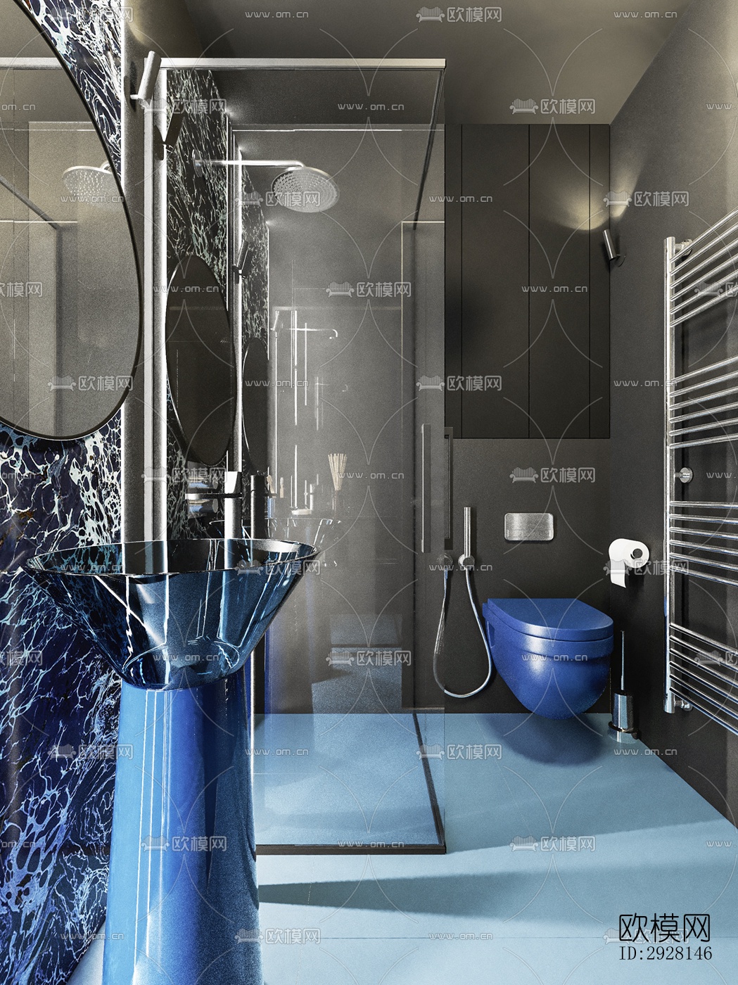 北欧平层效果图下载（渲染图18）