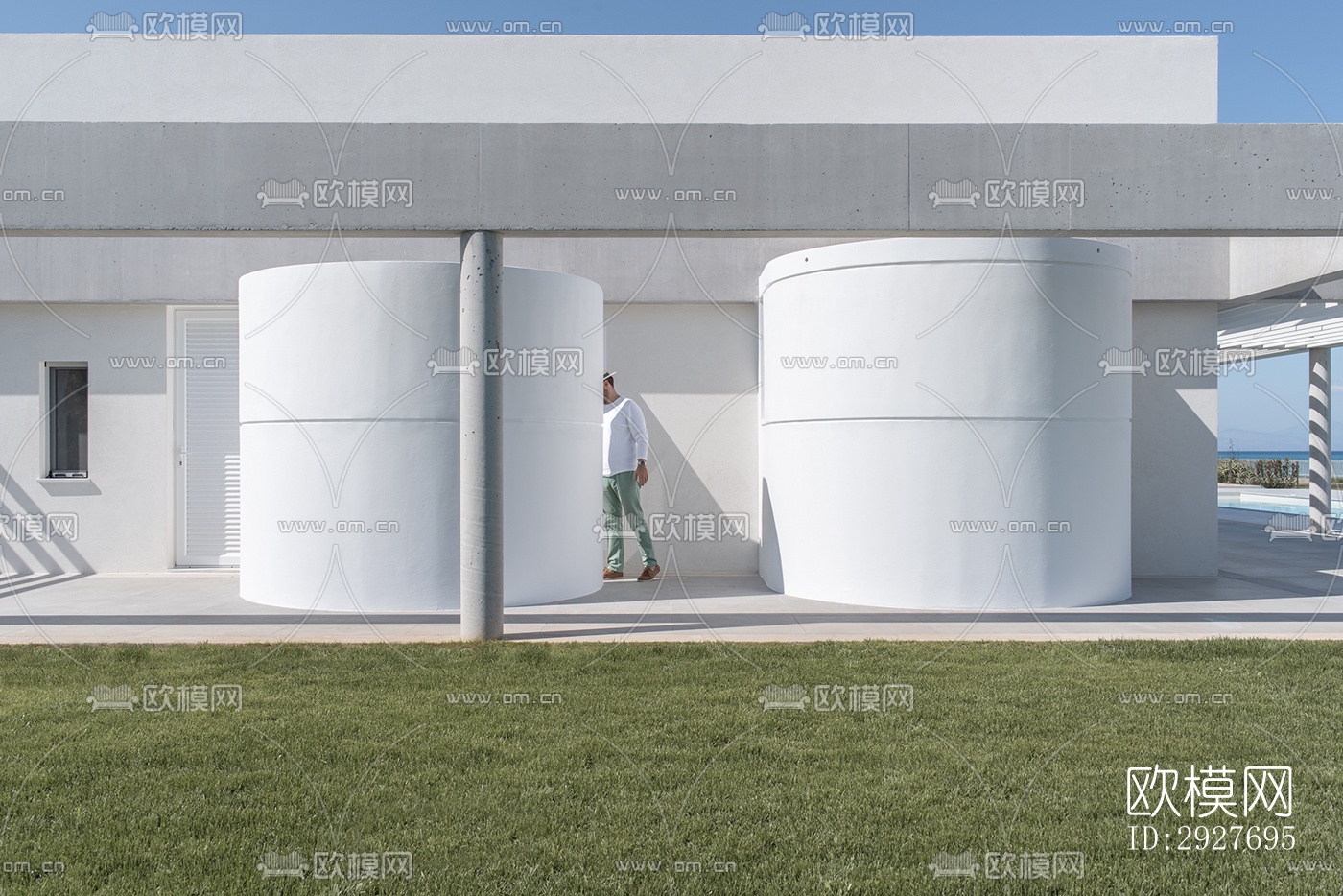 现代别墅效果图下载（渲染图6）