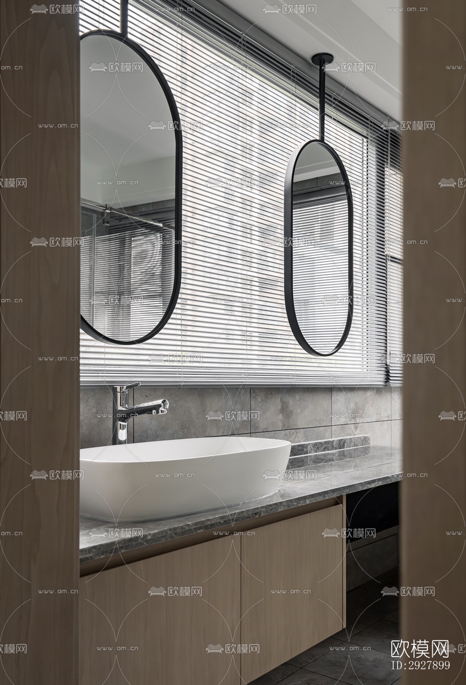 现代复式效果图下载（渲染图12）