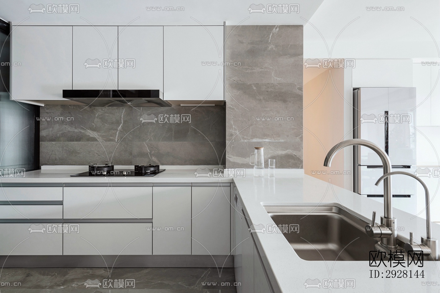 北欧平层效果图下载（渲染图7）