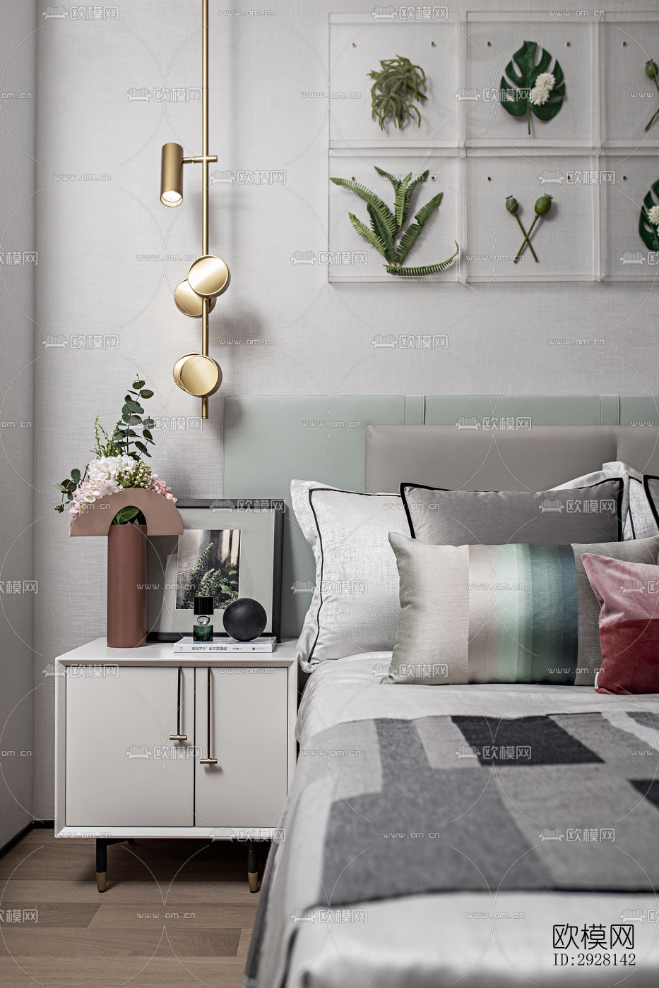 北欧平层效果图下载（渲染图5）