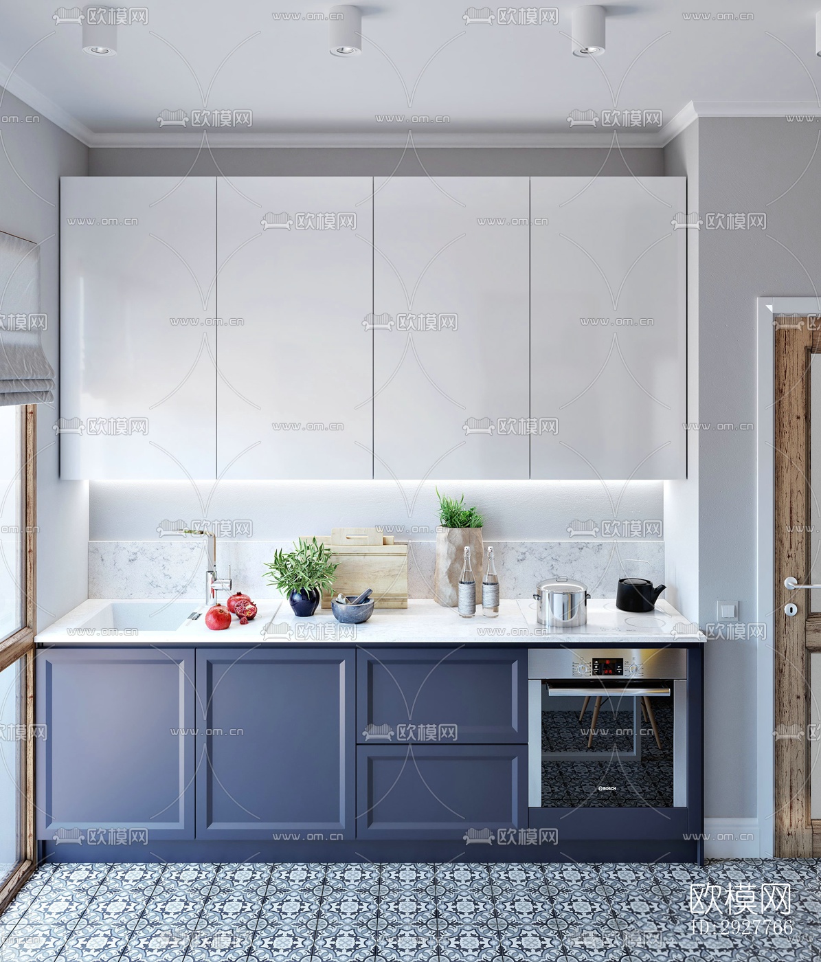 北欧公寓效果图下载（渲染图19）