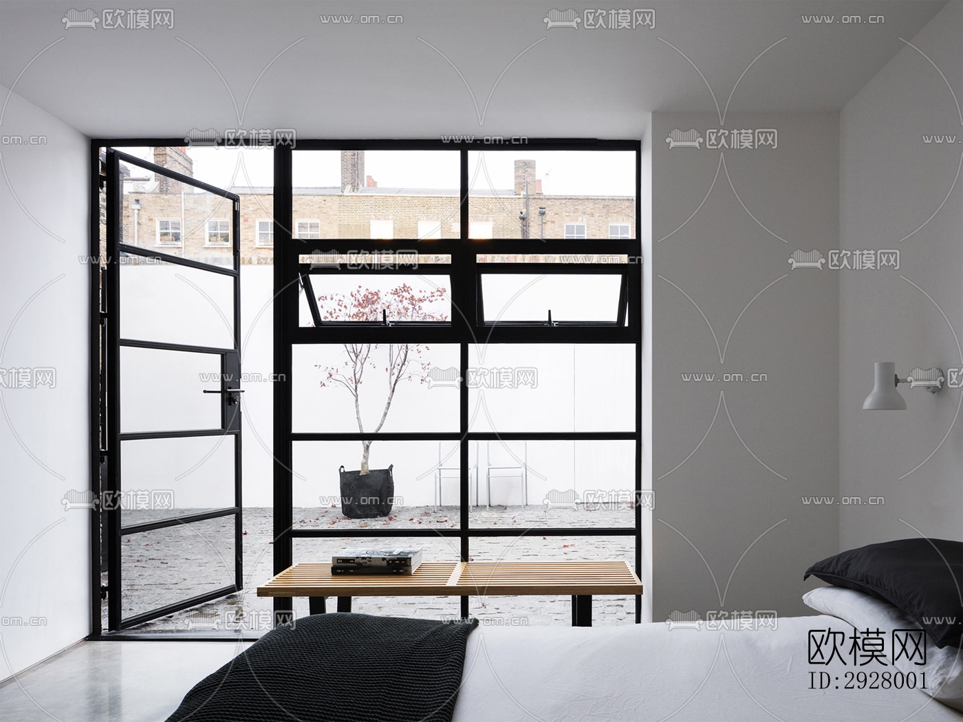 现代公寓效果图下载（渲染图18）