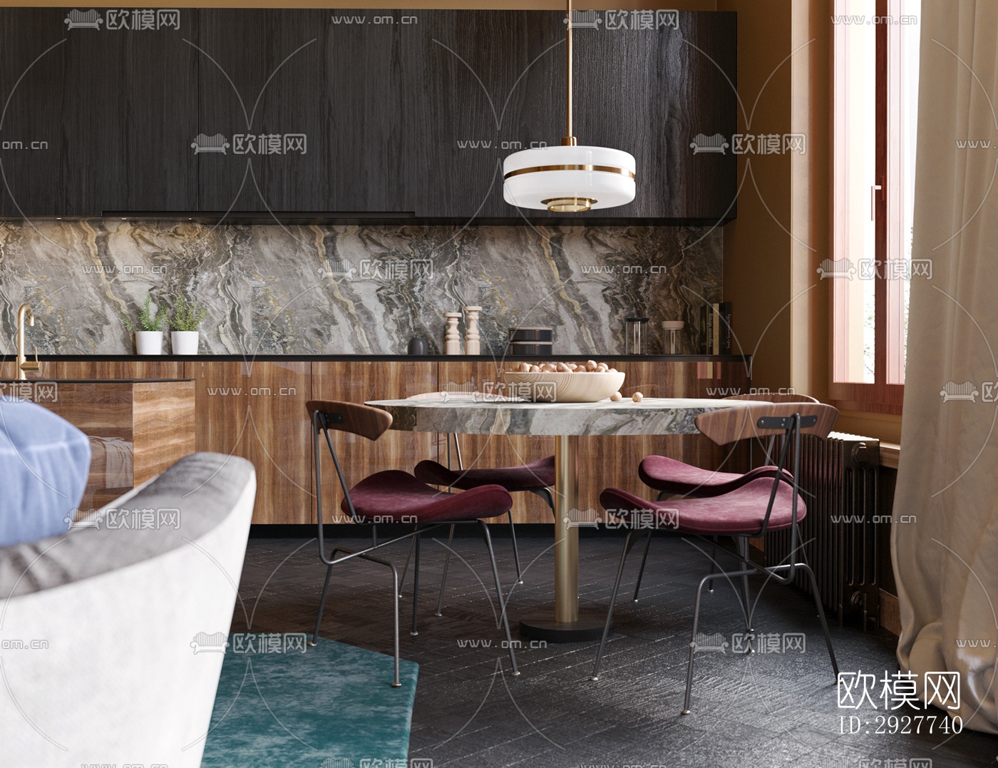 东南亚公寓效果图下载（渲染图7）