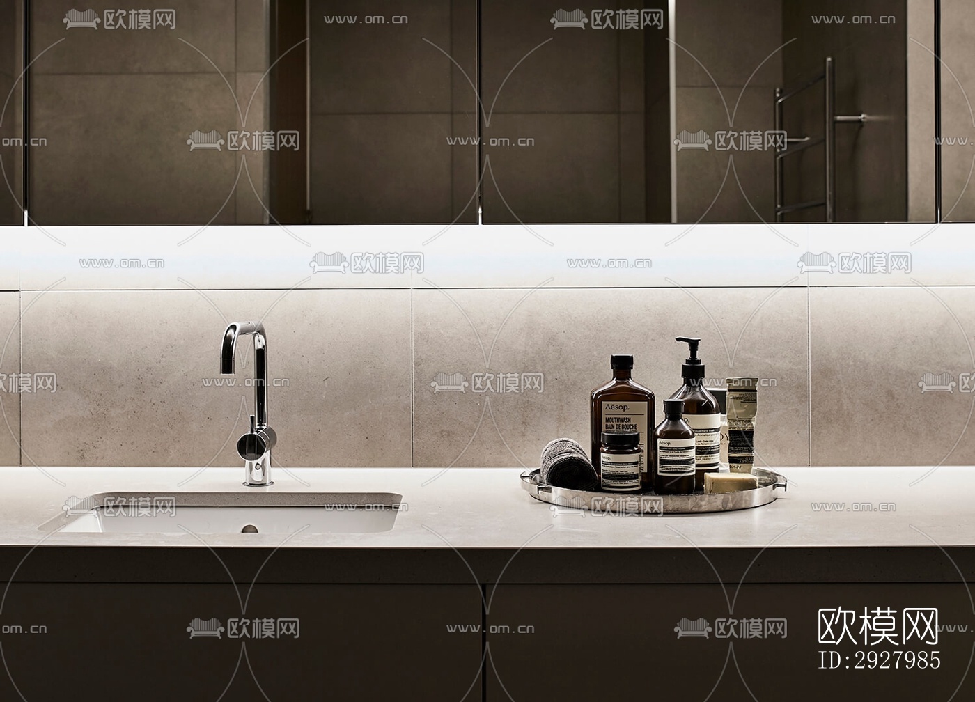 现代公寓效果图下载（渲染图13）