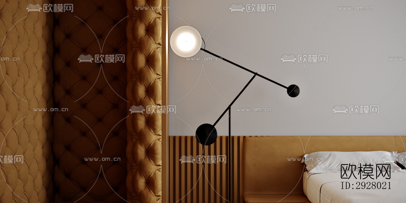 现代公寓效果图下载（渲染图16）