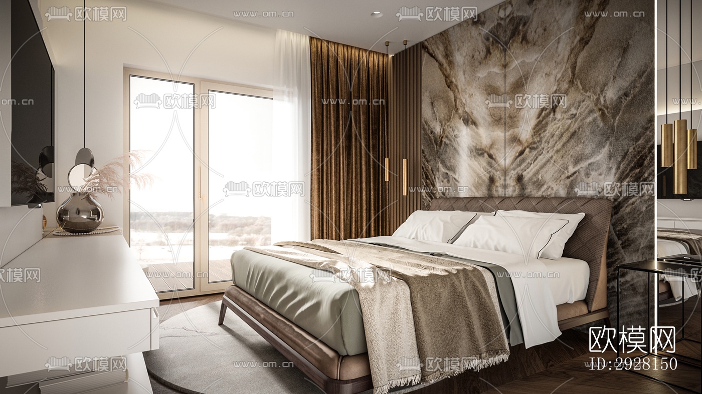 北欧平层效果图下载（渲染图11）